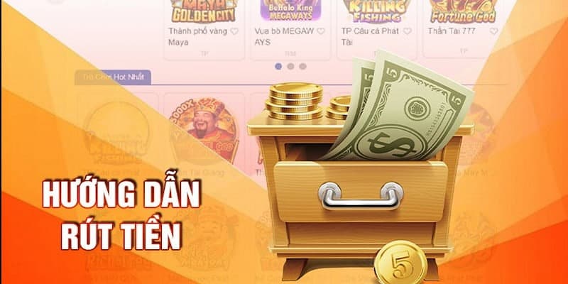 Hướng dẫn rút tiền qua ngân hàng 